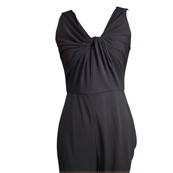 Maggy London 2 4 Black Yoli Jumpsuit‎ Jersey Knit Sleeveless Relaxed Leg - Picture 8 of 13